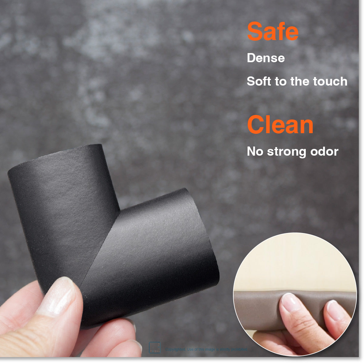 Rubber corner online guards for furniture